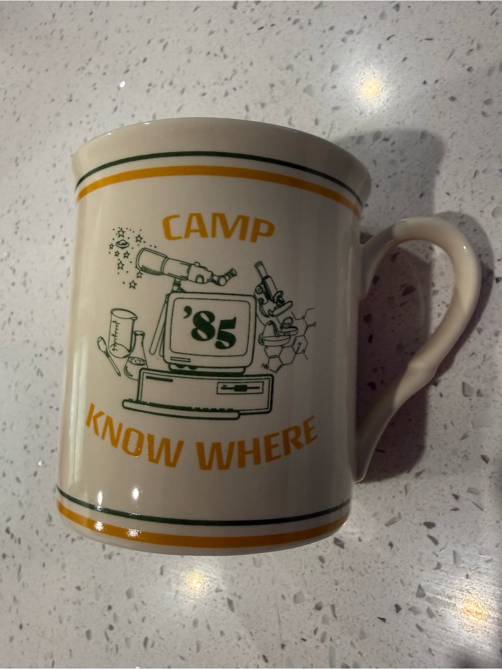 Camp Know Where '85 Stranger Things Funko Souvenir Coffee Cup Mug